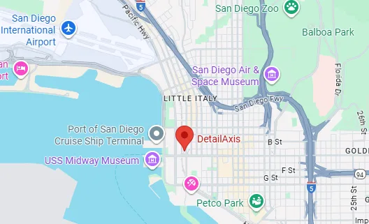 DetailAxis Location on Google Maps