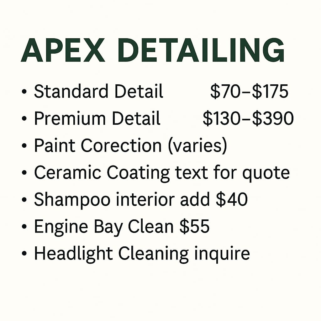 A confusing pricing menu